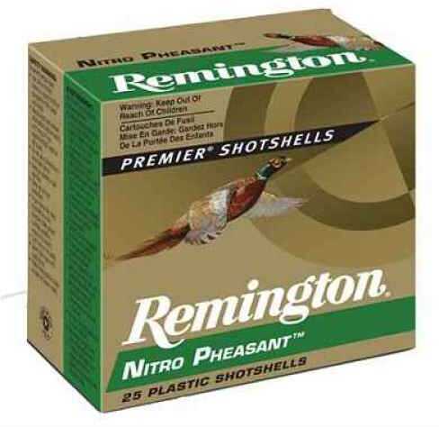 12 Gauge 25 Rounds Ammunition Remington 2 3/4" 1 1/4 oz Lead #4